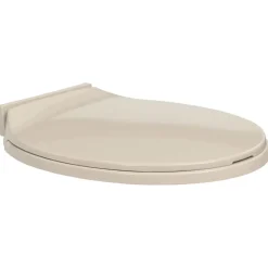 vidaXL Toiletbril soft-close ovaal abrikooskleurig