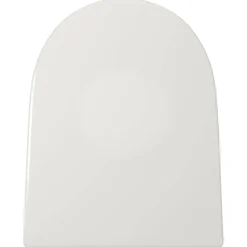 vidaXL Toiletbril soft-close met quick-release ontwerp vierkant wit
