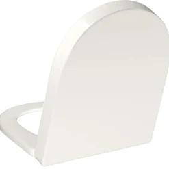 vidaXL Toiletbril soft-close met quick-release ontwerp vierkant wit