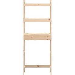 vidaXL Toiletrek 63x26x171 cm massief grenenhout