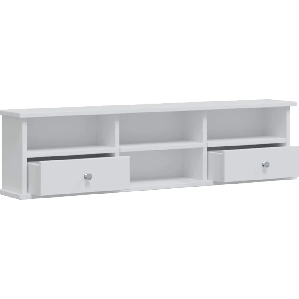 vidaXL Toilettafel Set FAUSKE 2 st Wit 100 x 50 x 103,5 cm