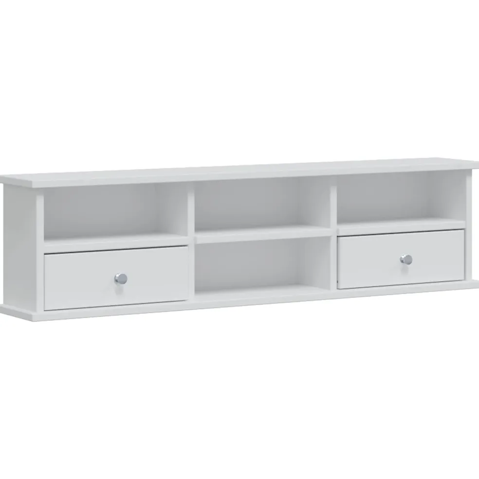 vidaXL Toilettafel Set FAUSKE 2 st Wit 100 x 50 x 103,5 cm