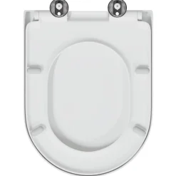 vidaXL Toiletzitting Wit 49 x 36 x 4 cm Duroplast