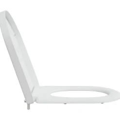 vidaXL Toiletzitting Wit 49 x 36 x 4 cm Duroplast