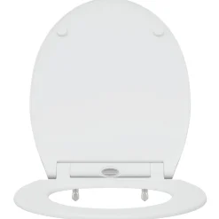 vidaXL Toiletzitting Wit 45,5 x 37,5 x 3,8 cm Duroplast