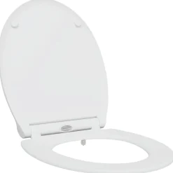 vidaXL Toiletzitting Wit 45,5 x 37,5 x 3,8 cm Duroplast