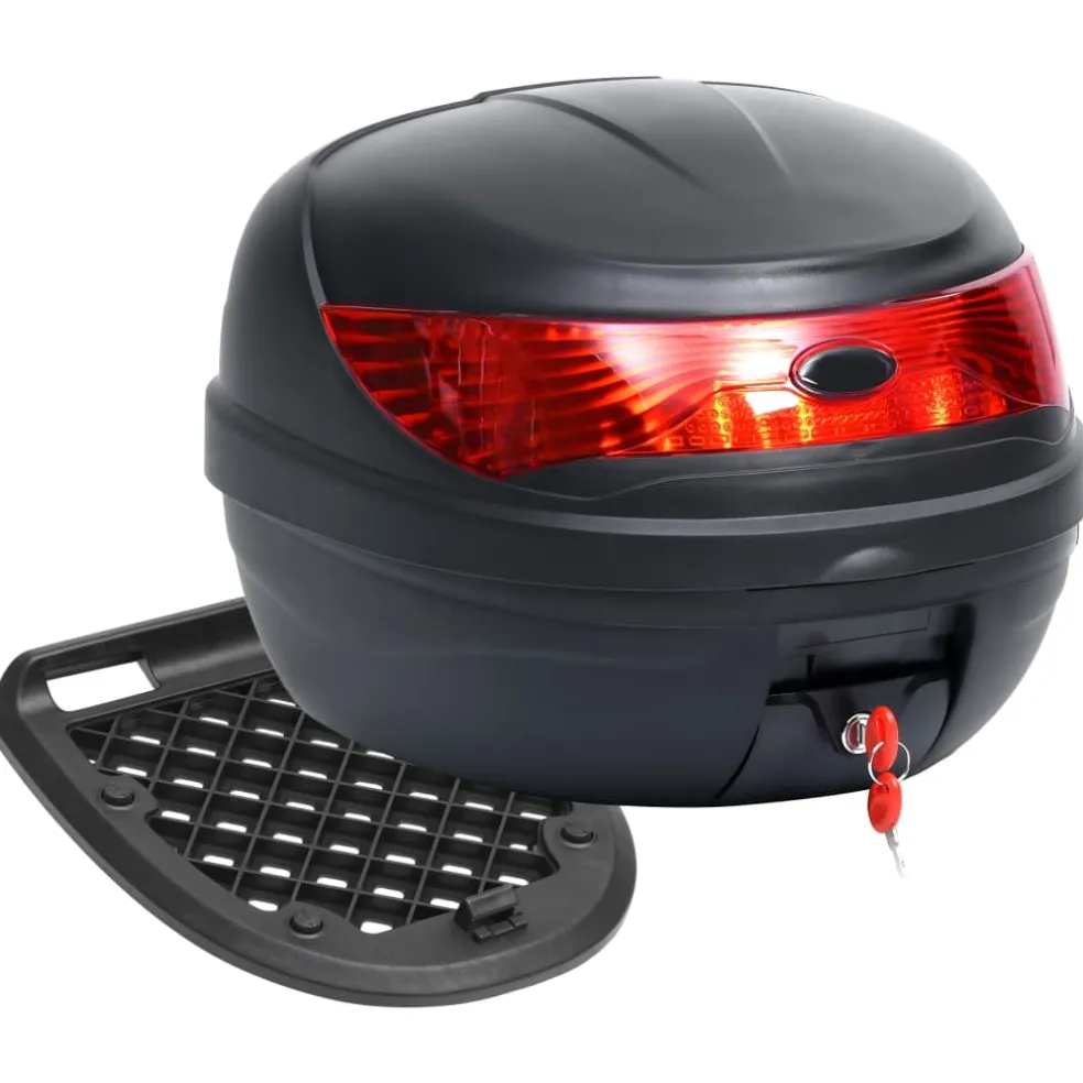 vidaXL Topkoffer voor motor 35 L voor 1 helm