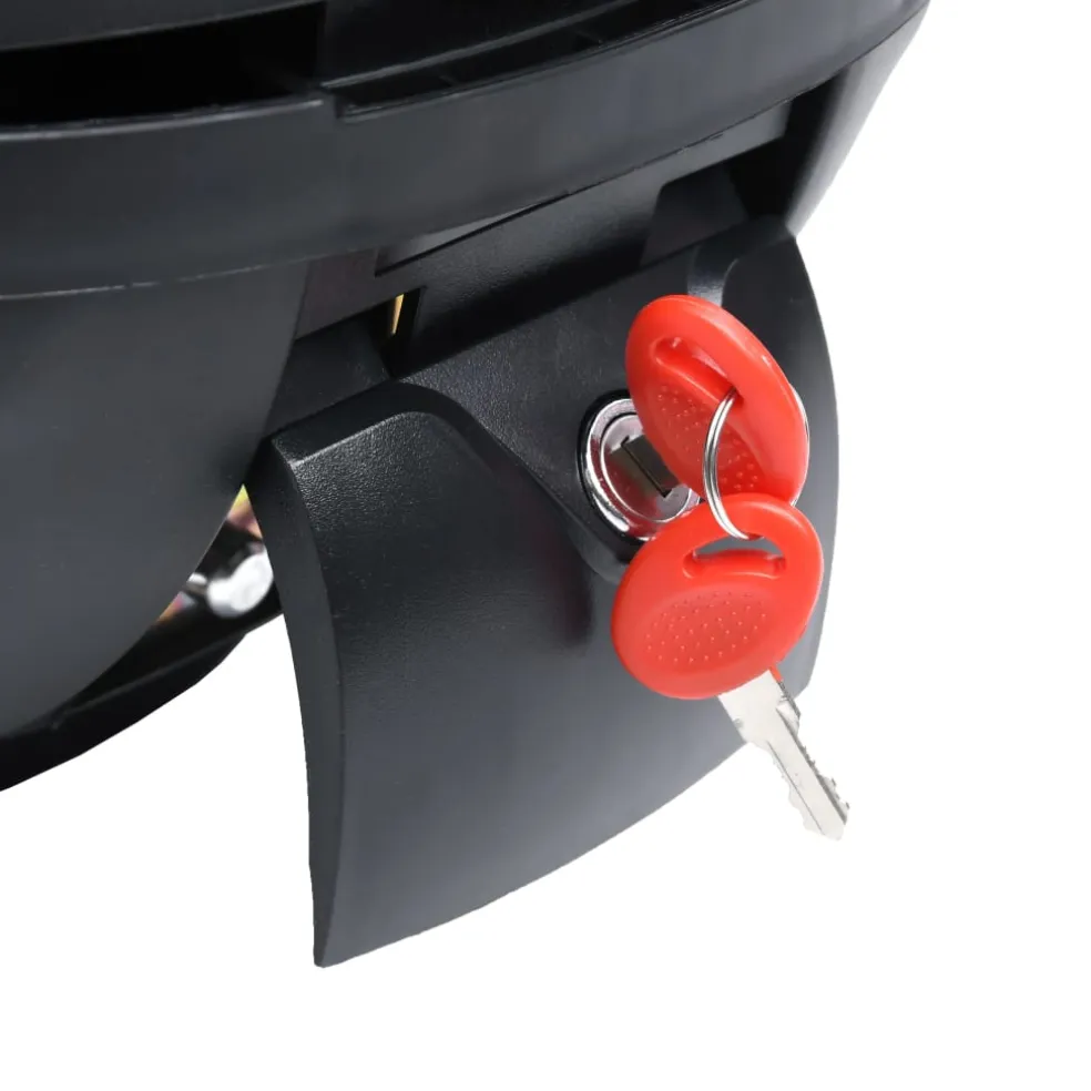 vidaXL Topkoffer voor motor 35 L voor 1 helm