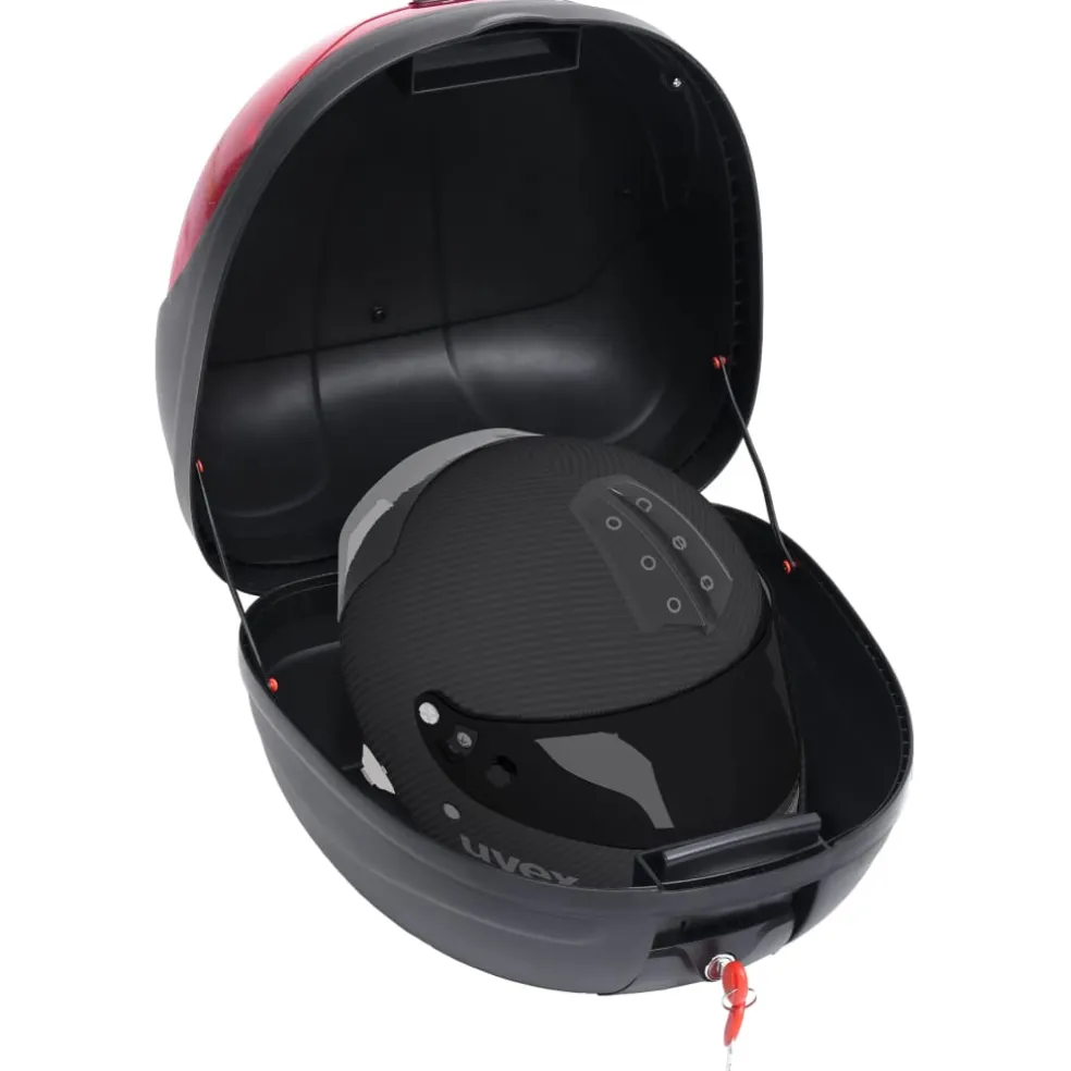 vidaXL Topkoffer voor motor 35 L voor 1 helm
