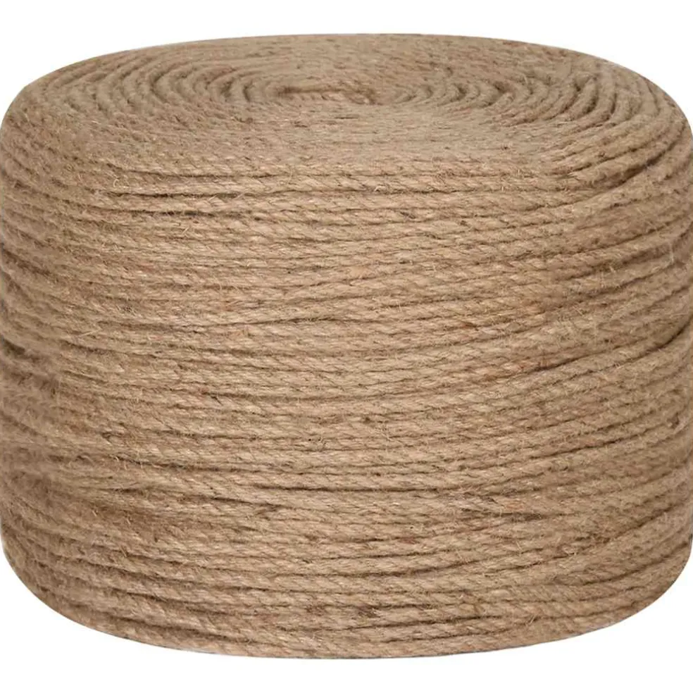vidaXL Touw 100% jute 6 mm 500 m