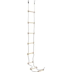 vidaXL Touwladder 290 cm hout