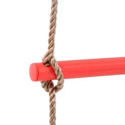 vidaXL Touwladder voor kinderen met 4 sporten meerkleurig