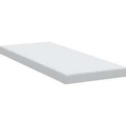 vidaXL Traagschuimmatras topper 70 x 200 cm Thick Stof-100% polyester