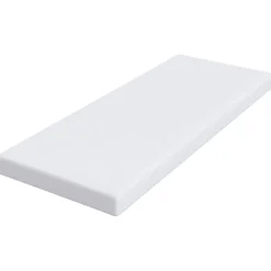 vidaXL Traagschuimmatras topper 70 x 200 cm Thick Stof-100% polyester