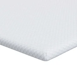 vidaXL Traagschuimmatras topper 80 x 200 cm Thick Stof-100% polyester