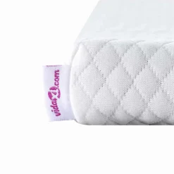 vidaXL Traagschuimmatras topper 80 x 200 cm Thick Stof-100% polyester
