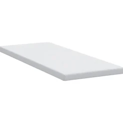 vidaXL Traagschuimmatras topper 80 x 200 cm Thick Stof-100% polyester