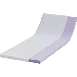 vidaXL Traagschuimmatras topper 70 x 200 cm Thick Stof-100% polyester