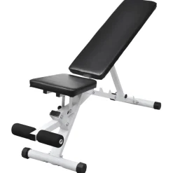 vidaXL Trainingsbank met halterset 30,5 kg