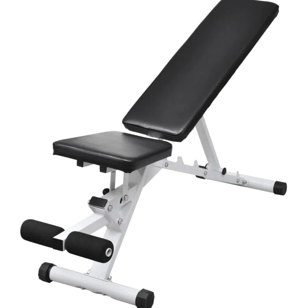 vidaXL Trainingsbank met halterset 30,5 kg
