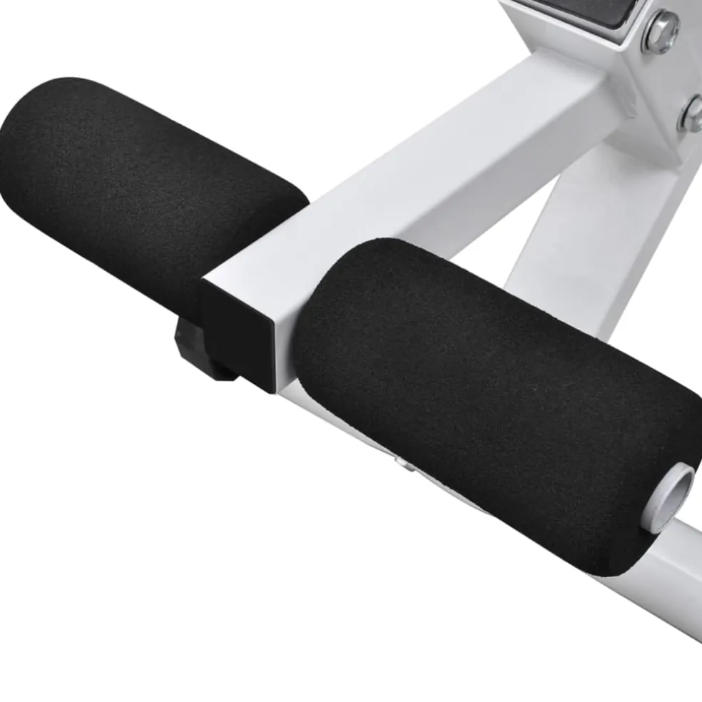 vidaXL Trainingsbank met halterset 30,5 kg