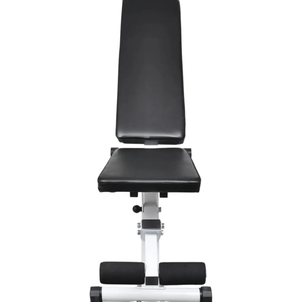vidaXL Trainingsbank met halterset 30,5 kg