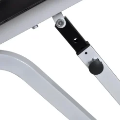 vidaXL Trainingsbank met halterset 60,5 kg