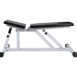vidaXL Trainingsbank met halterset 60,5 kg