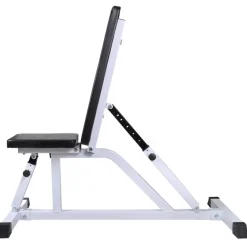 vidaXL Trainingsbank met halterset 60,5 kg