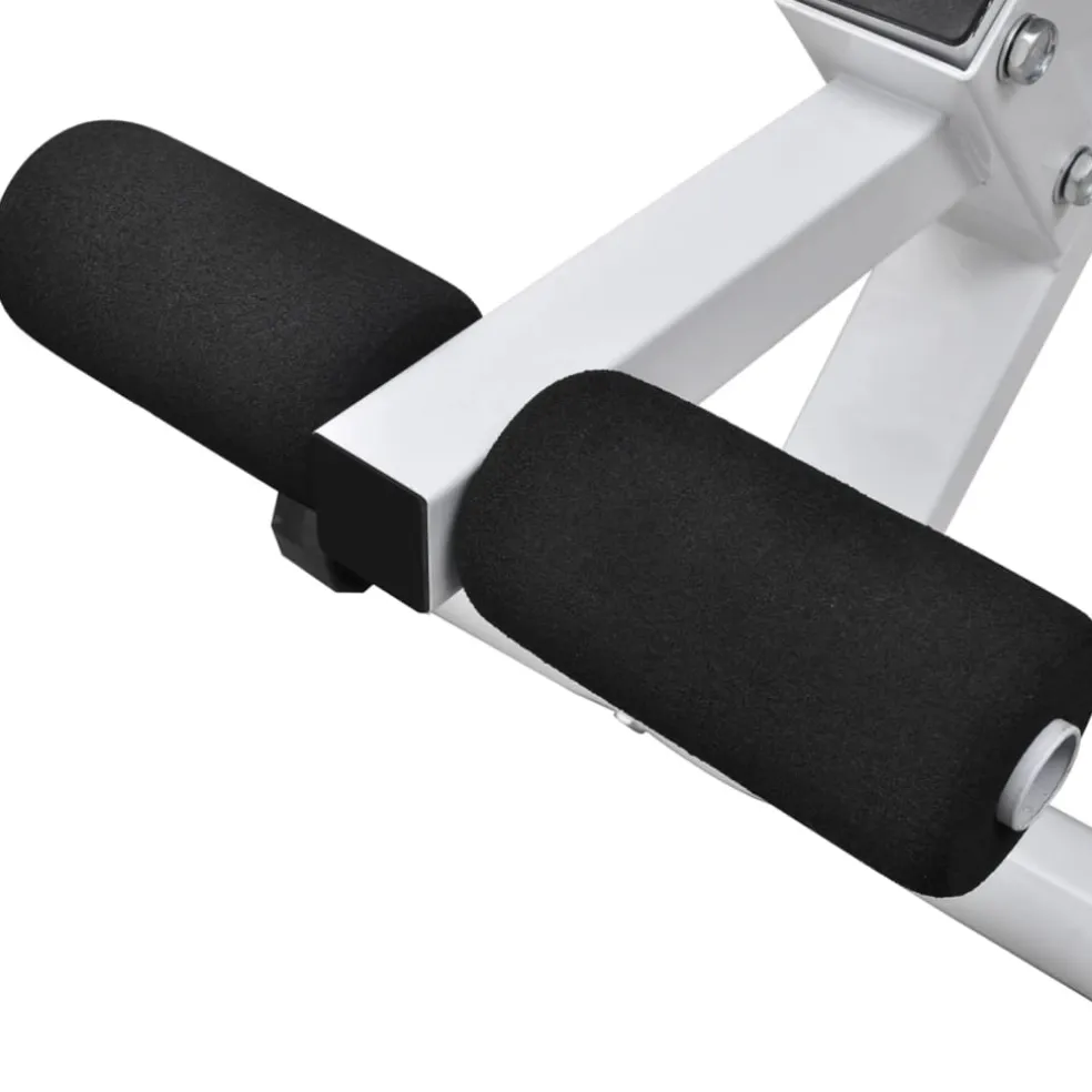 vidaXL Trainingsbank met halterset 60,5 kg