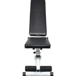 vidaXL Trainingsbank met halterset 60,5 kg