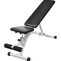 vidaXL Trainingsbank met halterset 60,5 kg