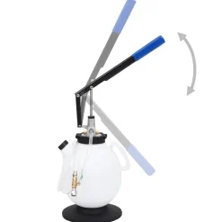 vidaXL Transmissievloeistofvuller automatisch met gereedschapsset 7,5L