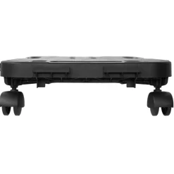 vidaXL Transporttrolley 200 kg polypropeen zwart