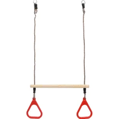 vidaXL Trapezestang met ringen
