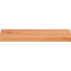 vidaXL Traplopers 2 st 70 x 25 x 2 cm Lak Massief beukenhout