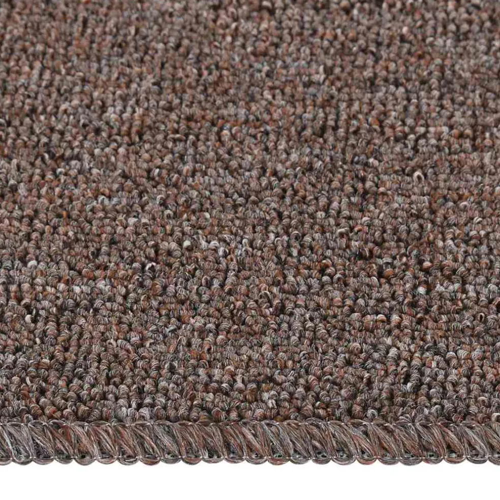 vidaXL Trapmatten 15 st anti-slip rechthoekig 60x25 cm bruin