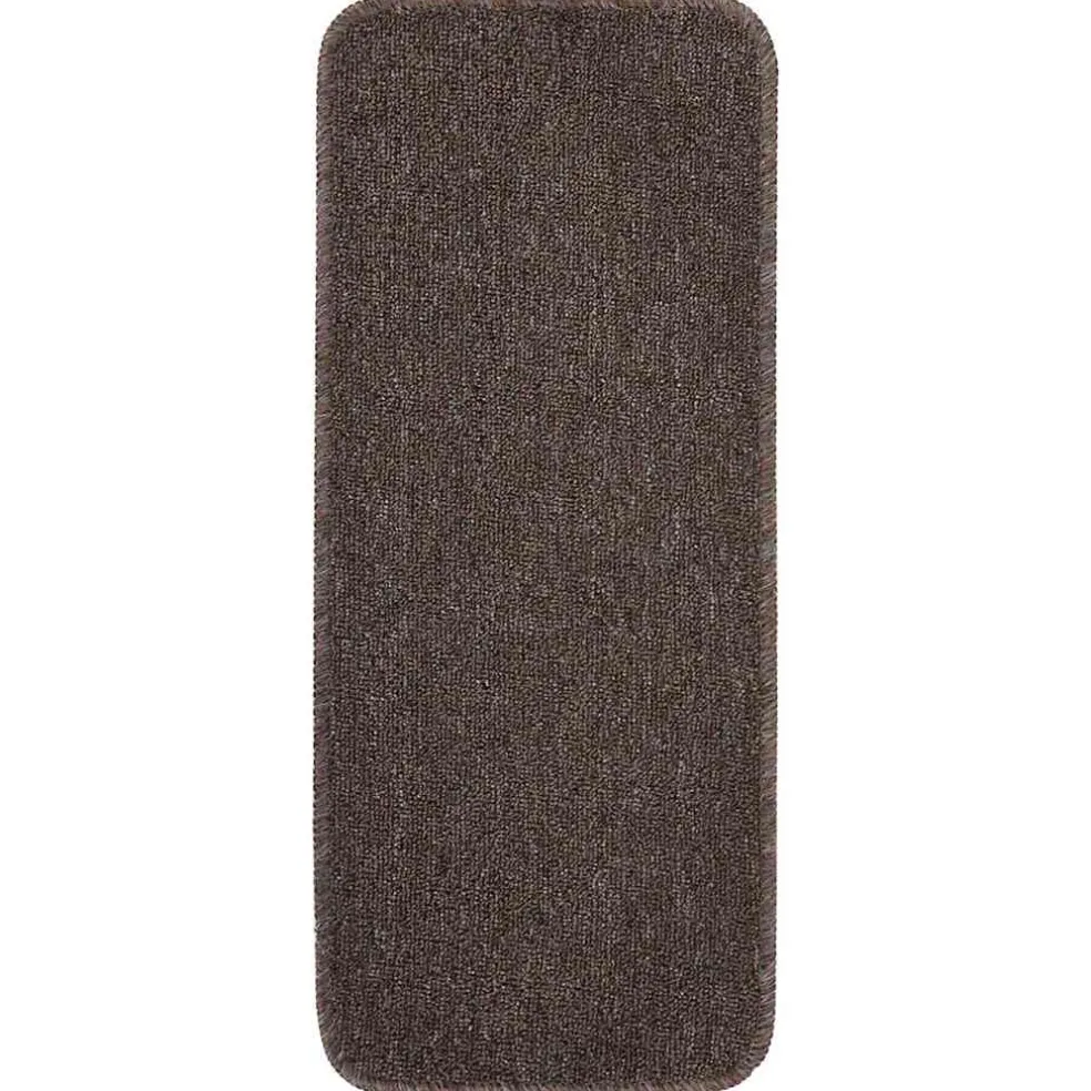 vidaXL Trapmatten 15 st anti-slip rechthoekig 60x25 cm bruin