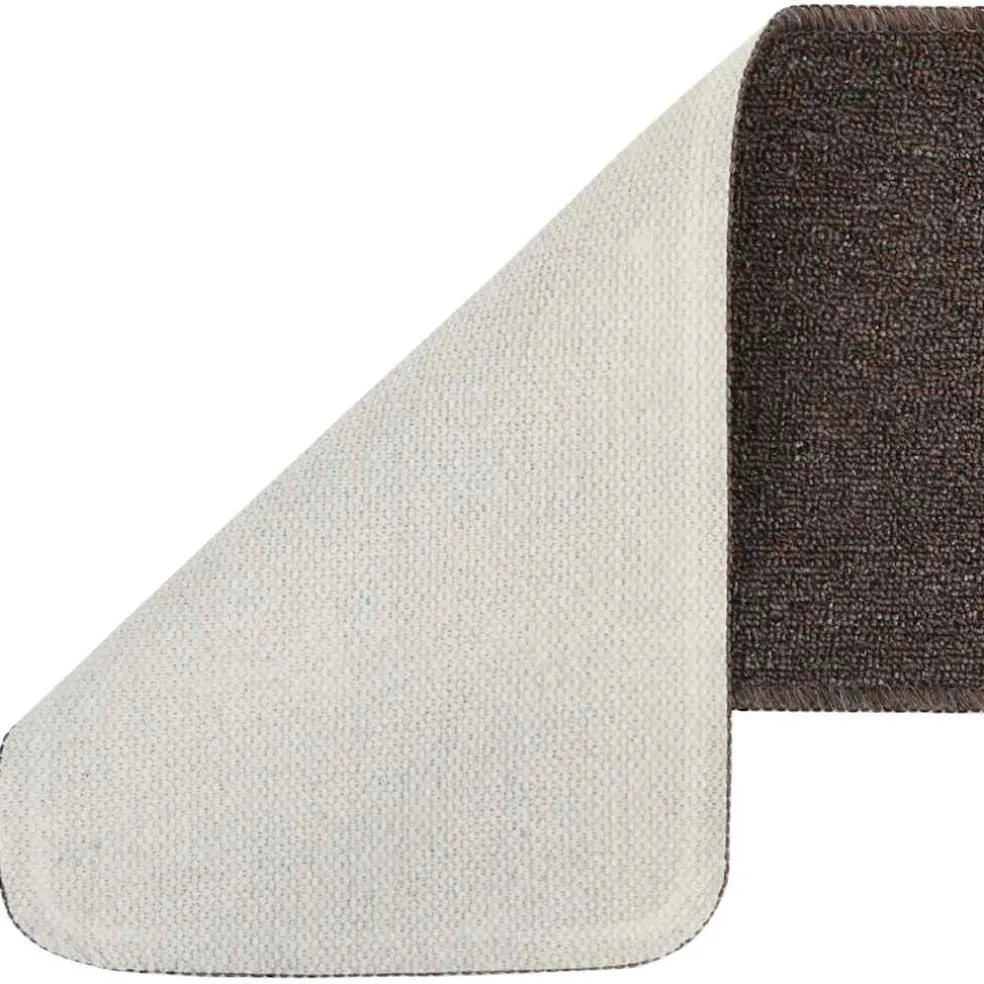 vidaXL Trapmatten 15 st anti-slip rechthoekig 60x25 cm bruin