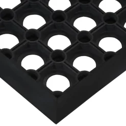 vidaXL Trapmatten 10 st 25x75 cm rubber