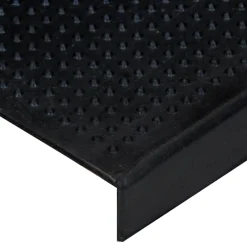 vidaXL Trapmatten 10 st 25x75 cm rubber