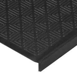 vidaXL Trapmatten 10 st 25x75 cm rubber