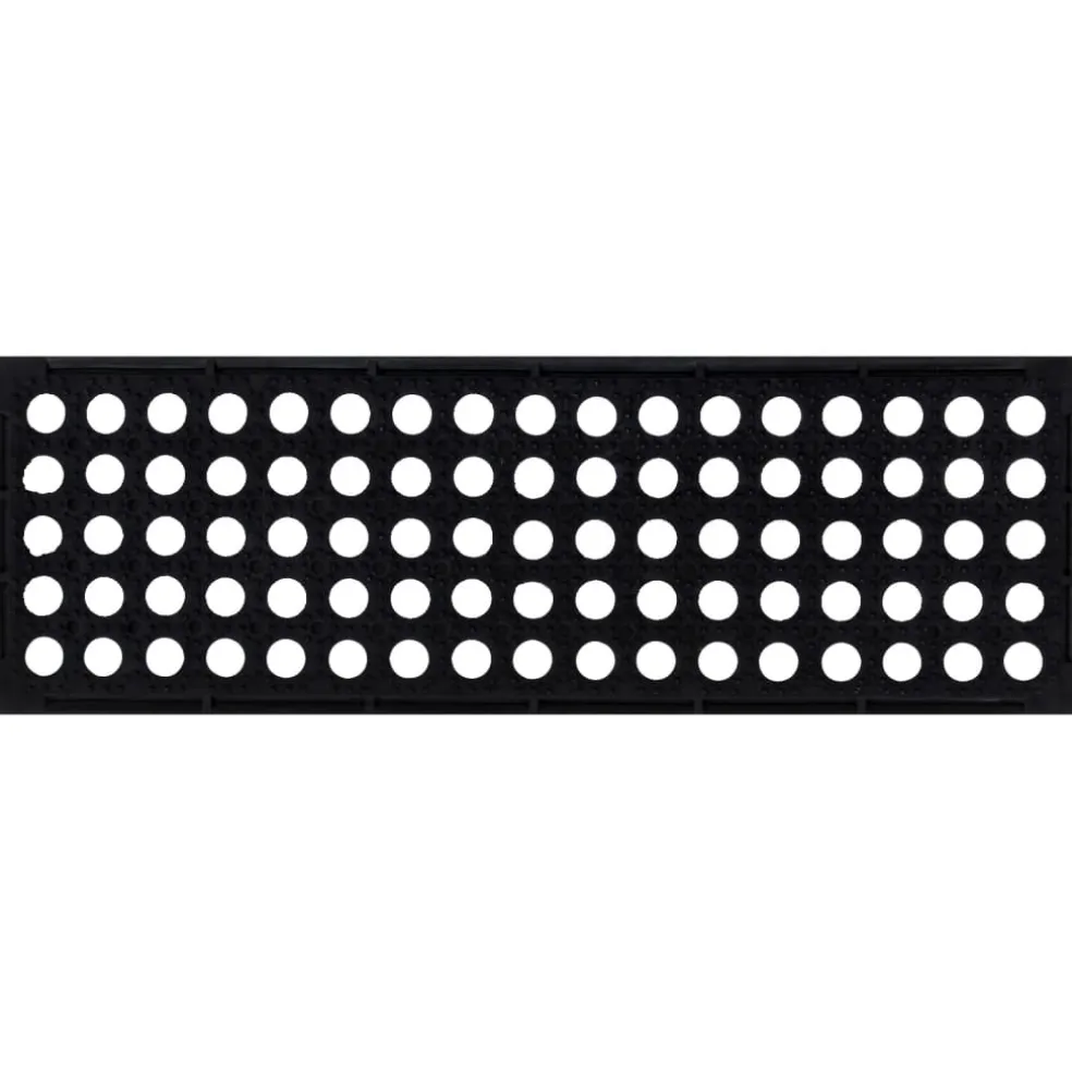 vidaXL Trapmatten 5 st 25x75 cm rubber
