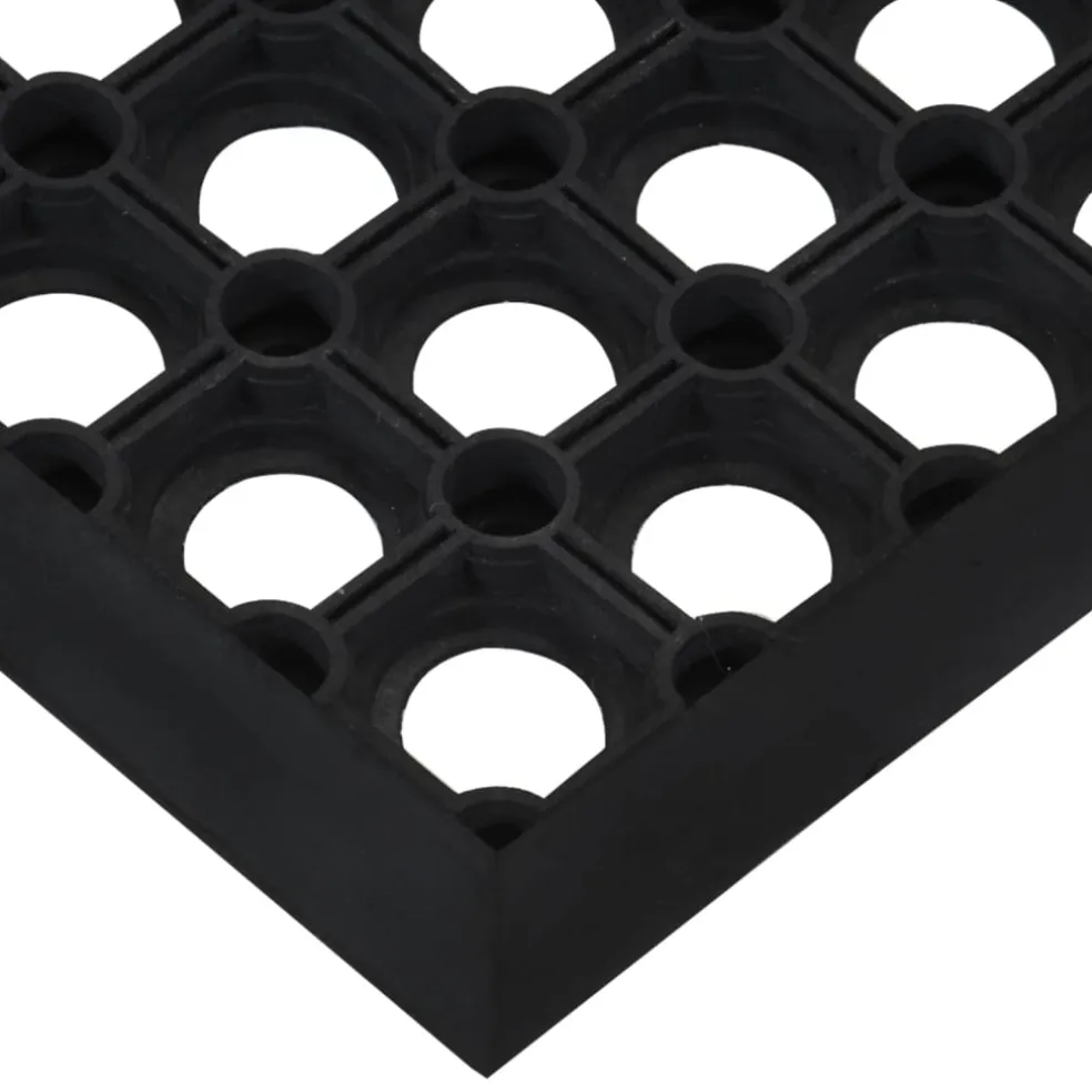 vidaXL Trapmatten 5 st 25x75 cm rubber