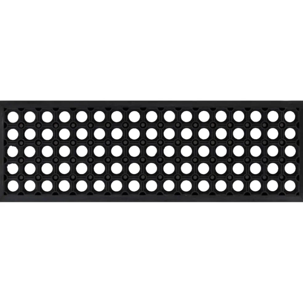 vidaXL Trapmatten 5 st 25x75 cm rubber