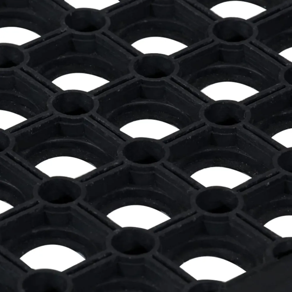 vidaXL Trapmatten 5 st 25x75 cm rubber