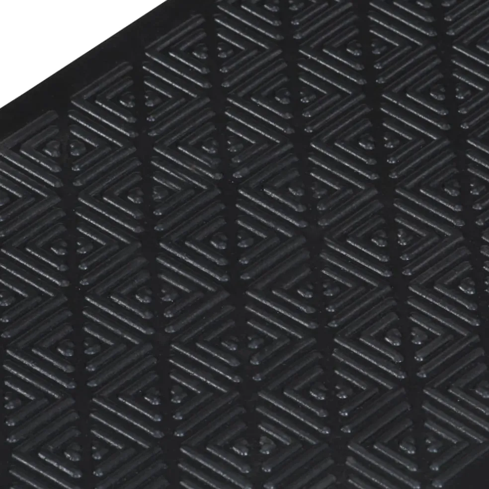 vidaXL Trapmatten 5 st 25x75 cm rubber