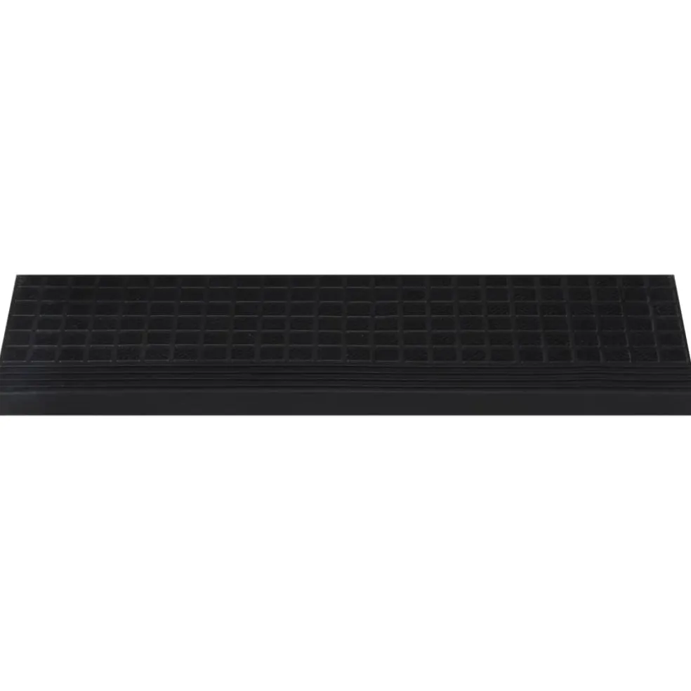 vidaXL Trapmatten 5 st 25x75 cm rubber