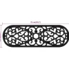 vidaXL Trapmatten 10 st 25x75 cm rubber