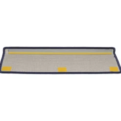 vidaXL Trapmatten 15 st 65x21x4 cm Blauw Rechthoekige Rand